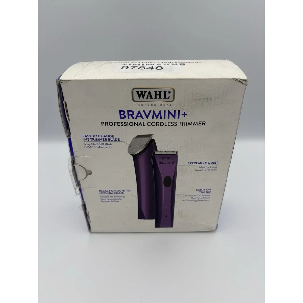 Wahl Bravmini+ Cordless Pet Grooming Clippers